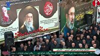 اجتماع بزرگ عزاداران تاسوعای حسینی در تاکستان + فیلم