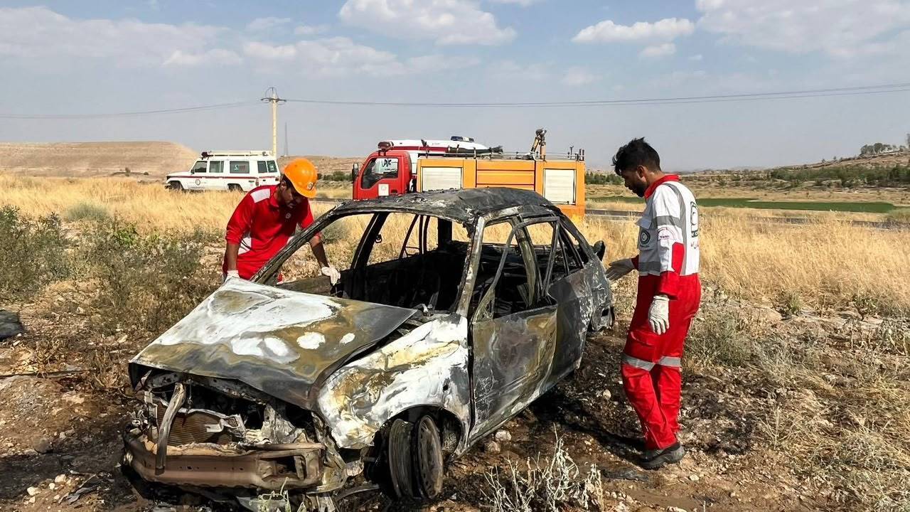 تصادف در جاده جهرم به فسا با یک جانباخته