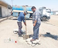 آمادگی کامل زیرساخت‌های آبرسانی مرز شلمچه برای راهپیمایی اربعین حسینی