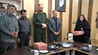 تجلیل از دختران ورزشکار دامغان