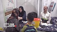 ویزیت رایگان ۴۷۰ بیمار در اردوی جهادی روستای تلوری خرم آباد