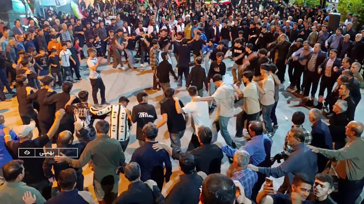 شور حسینی در شب عاشورا در کهگیلویه و بویراحمد