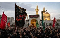 مشهد الرضا، سوگوار عزای سید الشهدا در عاشورای حسینی