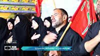چهارراه بیعت، میعادگاه عاشقان امام حسین(ع)