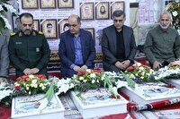 برگزاری مراسم سالگرد شهادت سردار مهدی خوش‌سیرت در آستانه اشرفیه