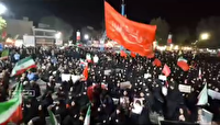 تداوم عهد ورامینی ها با آرمان‌های انقلاب و تأکید بر همبستگی ملی در اجتماع شبانه ۱۲۱