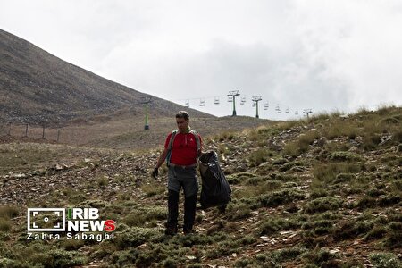 همدلی دوستداران محیط‌زیست در رویداد پاکداشت طبیعت توچال
