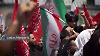 تجلی همدلی زنجانی ها در سنگر خیابان