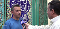 سنگر مطالبه گری مردم خیر آباد شهرستان بهارستان در مسجد 