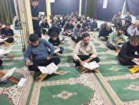 محفل شبی با قرآن در  شهرستان چرام کهگیلویه و بویراحمد