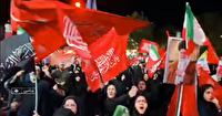 فریادهای جانم فدای ایران مردم ورامین در اجتماع شب ۱۴۵