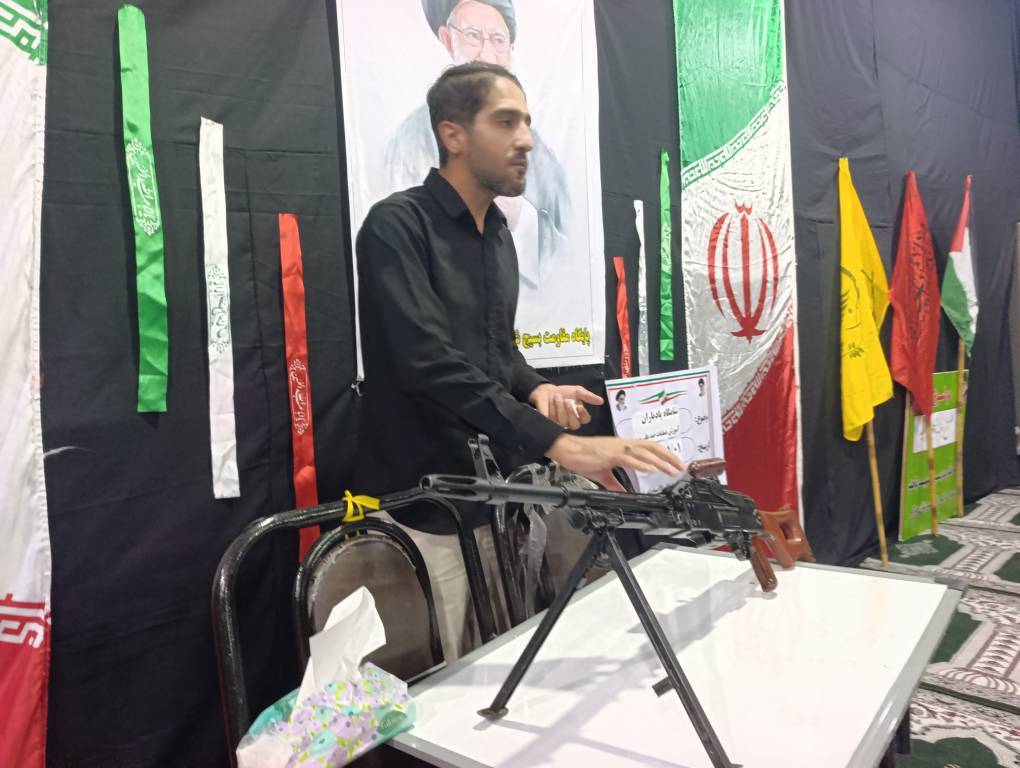 آموزش کار با اسلحه سبک و نیمه سنگین در چرام