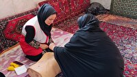 برپایی کاروان سلامت هلال‌احمر در مراغه