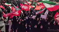 در سوگ رهبر شهید؛ ۱۶۴ اجتماع مردمی پاکدشت برای تجدید میثاق با ولایت