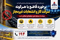کاهش ۷۷ درصدی سرقت گاز در چهارمحال و بختیاری