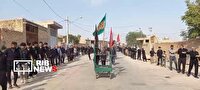 عزاداری مردم روستای قرآنی محمد آباد استهبان فارس در سالروز وفات پیامبر اکرم