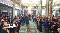 نوای یا رسول الله و یا امام حسن (ع) در مجلس عزاداری مسجد خاتم الانبیاء کیش
