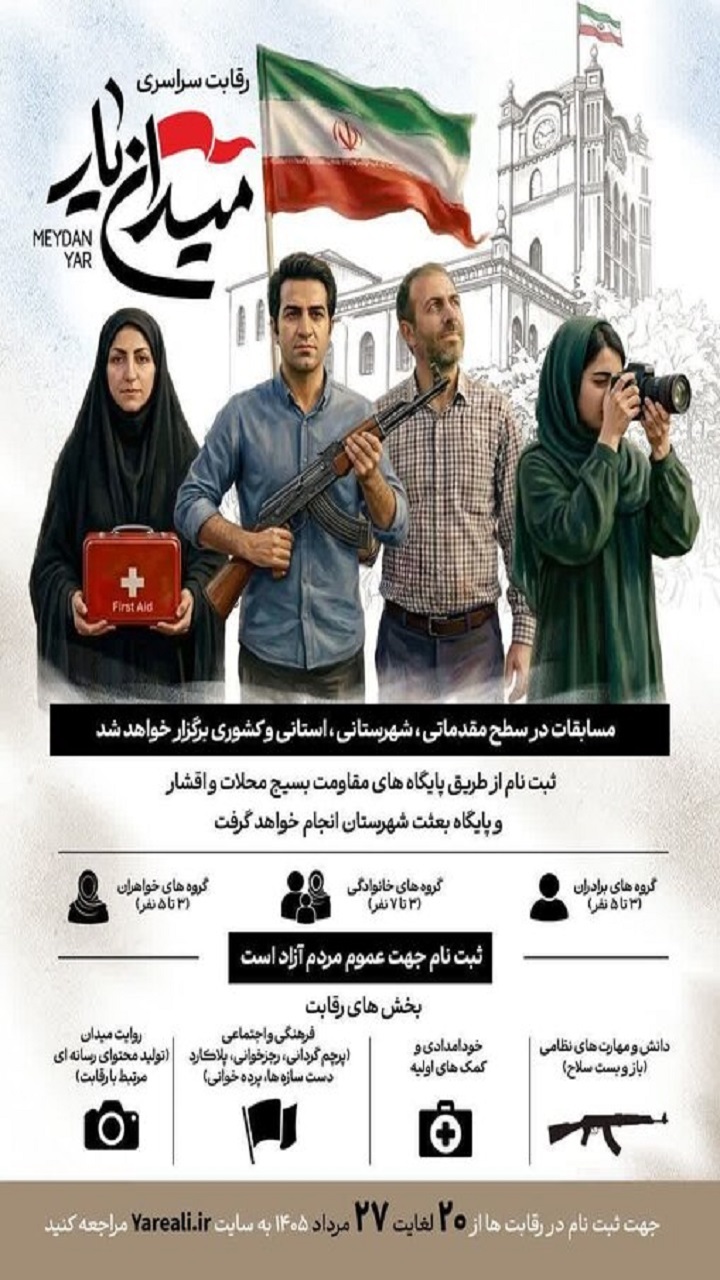 برگزاری مسابقه میدان‌یار در آذربایجان شرقی