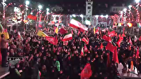 طنین نوای همراهی و میدان داری مردم دیار باران در قرار شبانه‌ای دیگر