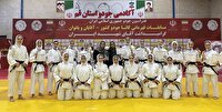 درخشش در مسابقات قهرمانی کشور کاتای جودو بانوان