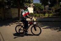 جانباز البرزی با رکاب‌های عاشقی راهی کربلا شد