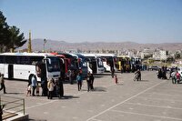 آمادگی ۷۰ دستگاه اتوبوس برای اعزام زائران اربعین خراسان شمالی به عتبات عالیات