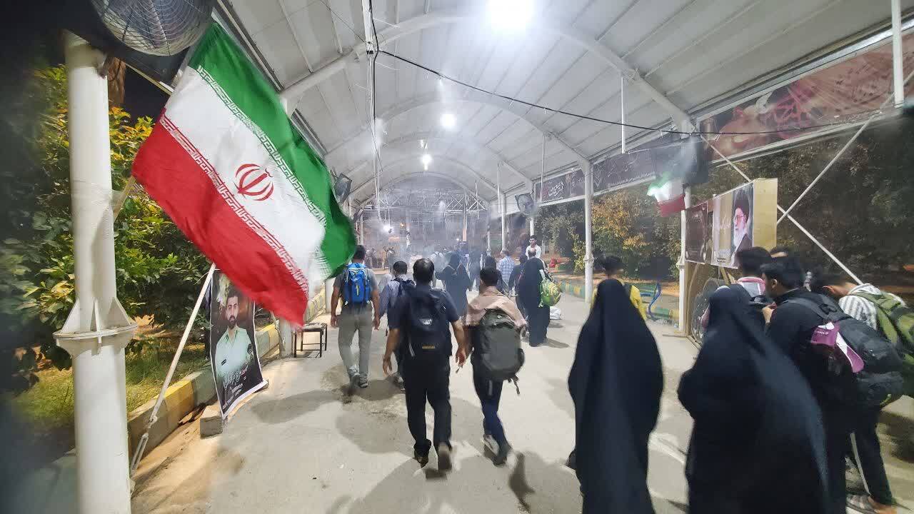 تردد ۱۴۰ هزار زائر اربعین از مرز خسروی