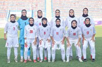فوتبال کمتر از ۲۰ سال کافا، برتری تیم دختران ایران مقابل قرقیزستان