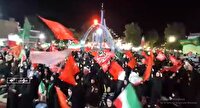 میثاق وفاداری در شهر ورامین؛ طوفان سوگ در ۱۴۷ تجمع شبانه در غم شهادت رهبر