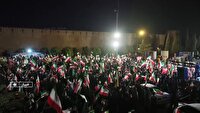 شعار شیرازی ها در قرار ۱۴۷ | تا پای جان برای ایران