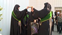 بدرقه دانش آموزان فارس به مقصد کربلای معلی