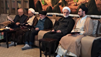 دیدار رئیس قوه قضائیه با خانواده شهید حجت‌الاسلام والمسلمین سیداسماعیل خطیب