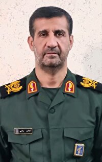 ارتقاء درجه فرمانده تیپ ۴۸ فتح کهگیلویه و بویراحمد به درجه سرتیپ دومی