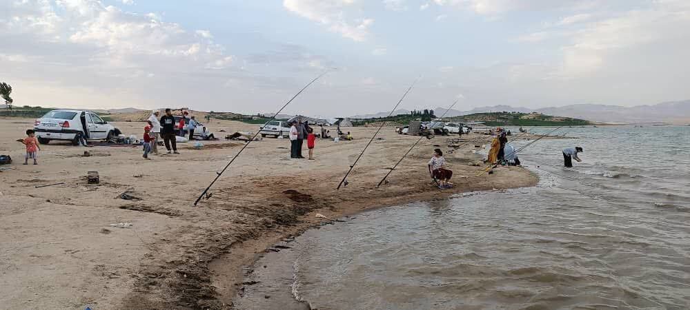 برگزاری مسابقات  خانوادگی ماهیگیری دربوکان