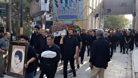 تشییع مادر شهید احمد نجاری قمی