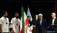 تجلیل از تیم ملی مهارت در همایش هفته ملی مهارت