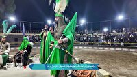 مراسمی با مشارکت تعزیه‌خوانان اصفهان و اردبیل