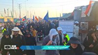 تب و تاب عاشقی در طریق الحسین از نجف تا کربلا