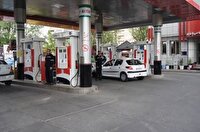 وضعیت عادی جایگاه‌های عرضه سوخت در مهاباد پس از اعلام نرخ سوم ( جدید ) بنزین