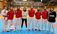 کسب شش نشان دختران کاراته کای کیش در رقابت‌های انتخابی جهانی