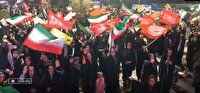طنین وحدت در پاکدشت؛ تجمع مردمی در شب ۱۹۴ شهادت رهبر انقلاب