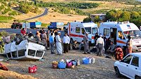 واژگونی لندکروز در محور پیرانشهر به میرآباد با ۱۶ مصدوم