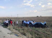 مصدومیت پنج نفر در سانحه رانندگی در جاده ارومیه به مهاباد