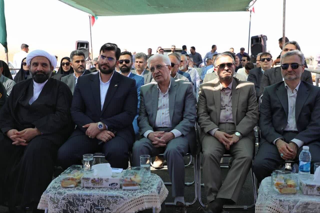 قطعه سوم محور اصلی میامی ـ جاجرم کلنگ زنی شد قطعه سوم محور اصلی میامی ـ جاجرم کلنگ زنی شد
