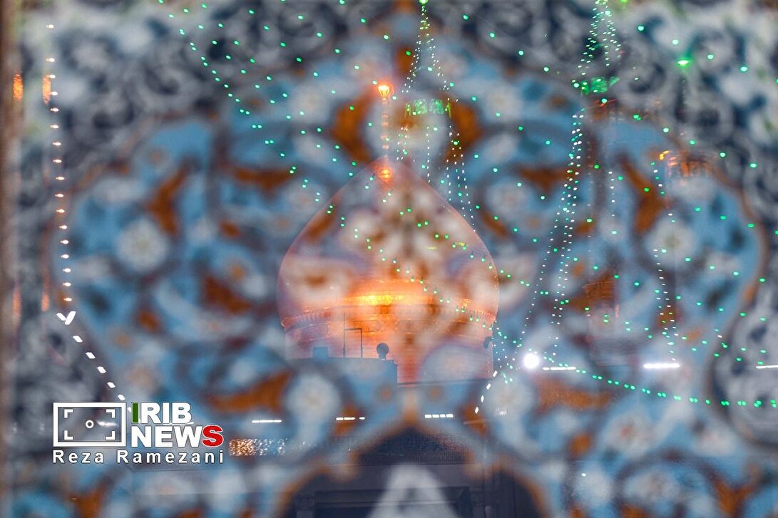 حرم کریمه اهل بیت در شب میلاد رسول اکرم(ص)